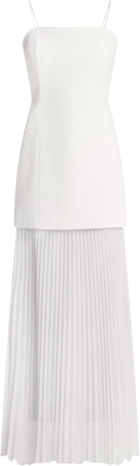 open lace back dress Coil Pleat Dress  VESTIDO