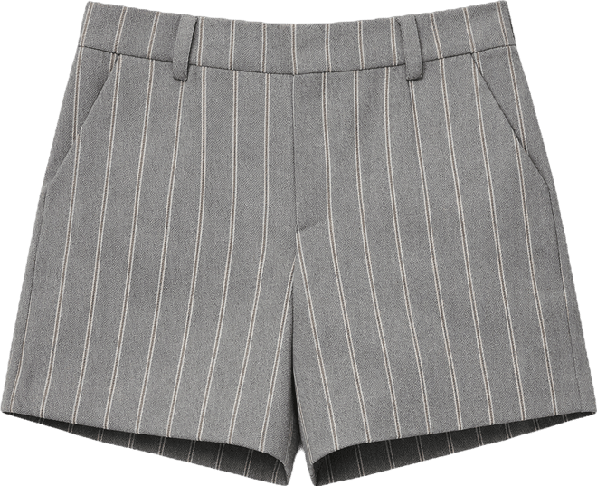 Women's Pinstripe Shorts