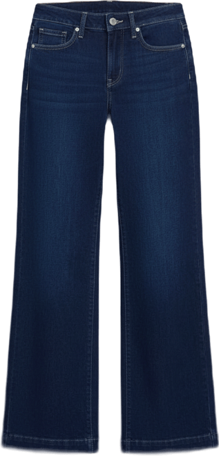 Petite Teresa Wide-Leg Hem Jeans