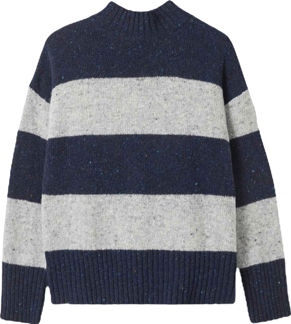 Women's Donegal Colourblock Funnel Neck Sweater