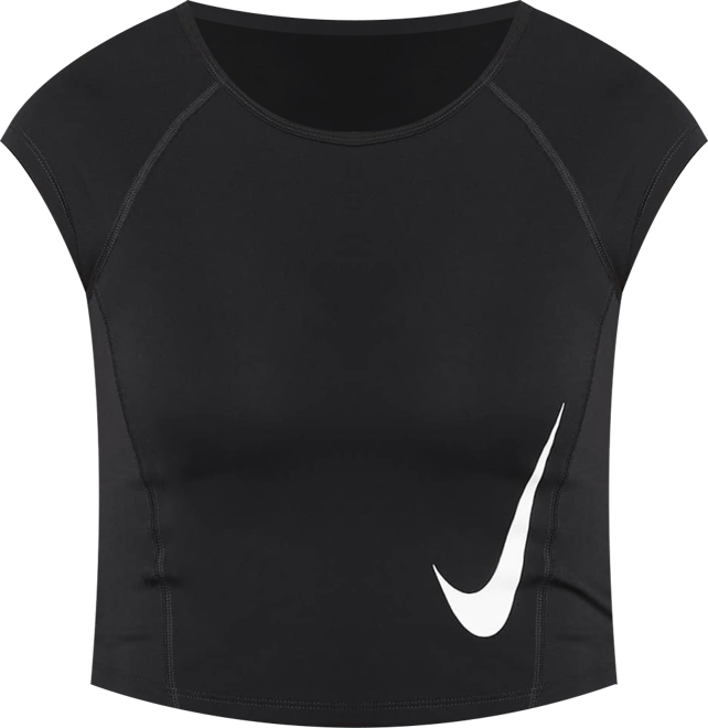 Nike Tempo Swoosh เสื้อวิ่งแขนสั้นผู้หญิง Dri-FIT
