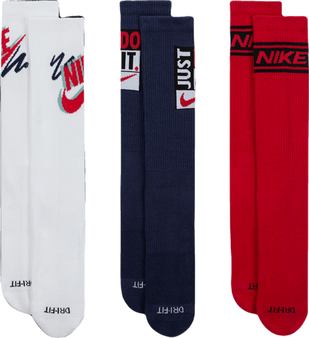 Nike Everyday Plus Crew Socks (3 Pairs)