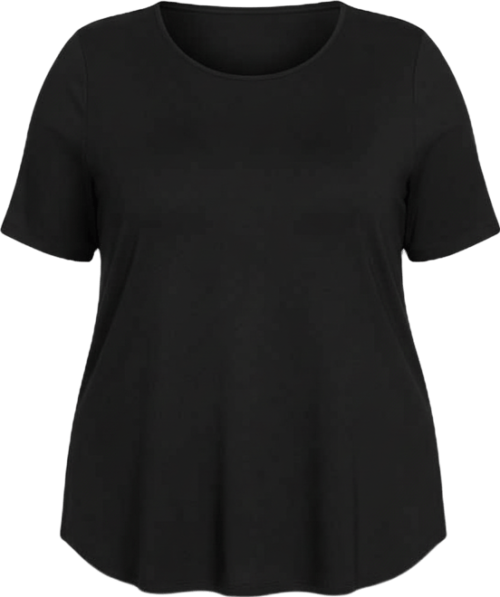 Women's Lily Liquid Jersey Crew Neck Stovepipe Tee