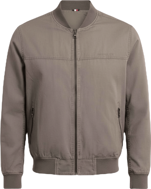 Men's Collared Bomber Jacket