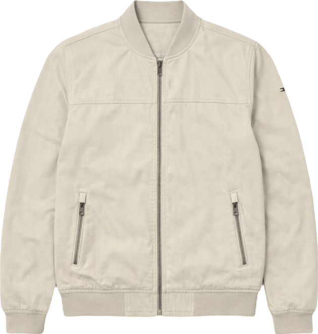 Men's Collared Bomber Jacket