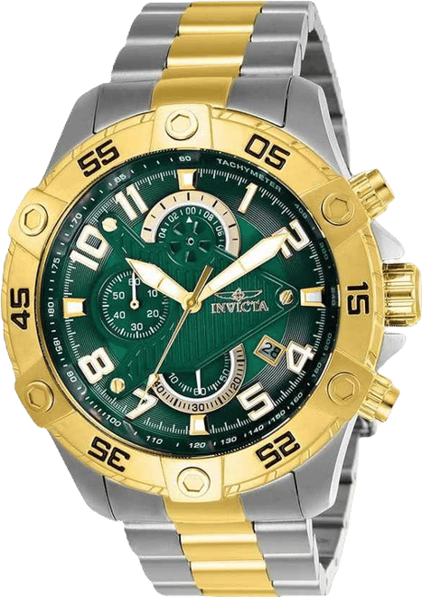 Men's 26099 S1 Rally Quartz Multifunction Green Dial Watch