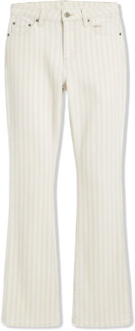 Petite High Rise Flare Jeans, Macy's Exclusive