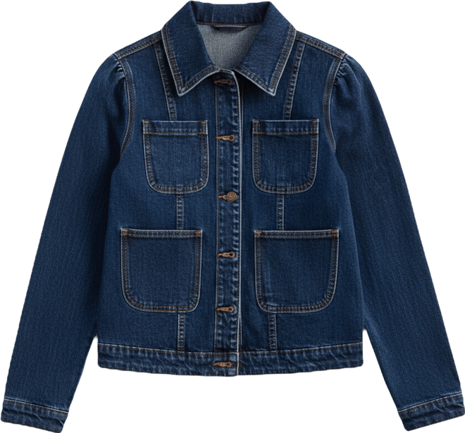 Women's Stretch Denim Pocket Detail Jacket
