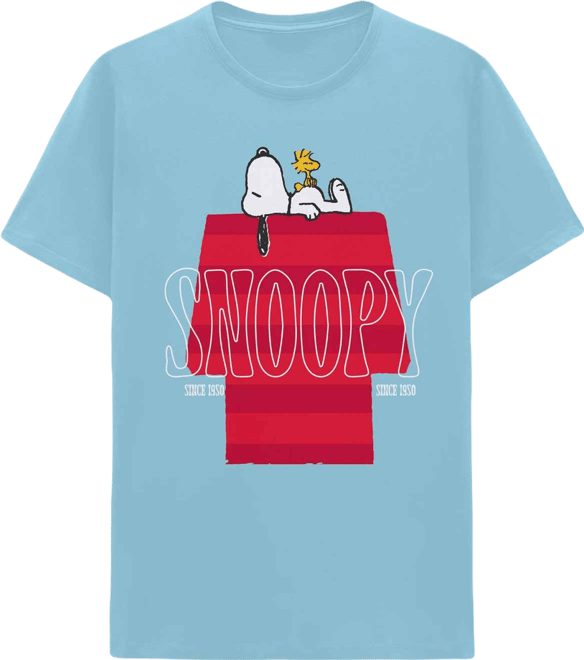 Men's Snoopy House Fill Crewneck T-Shirt