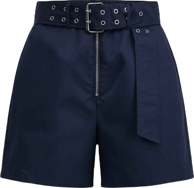 Women's Belted High-Rise Shorts, Macy's Exclusive