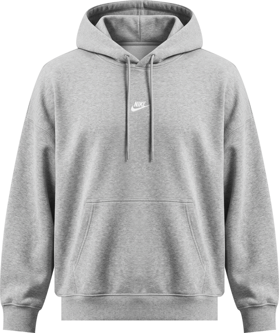 Nike Sportswear Club เสื้อมีฮู้ดแบบสวมผ้าเฟรนช์เทรีขนาดโอเวอร์ไซส์ผู้ชาย