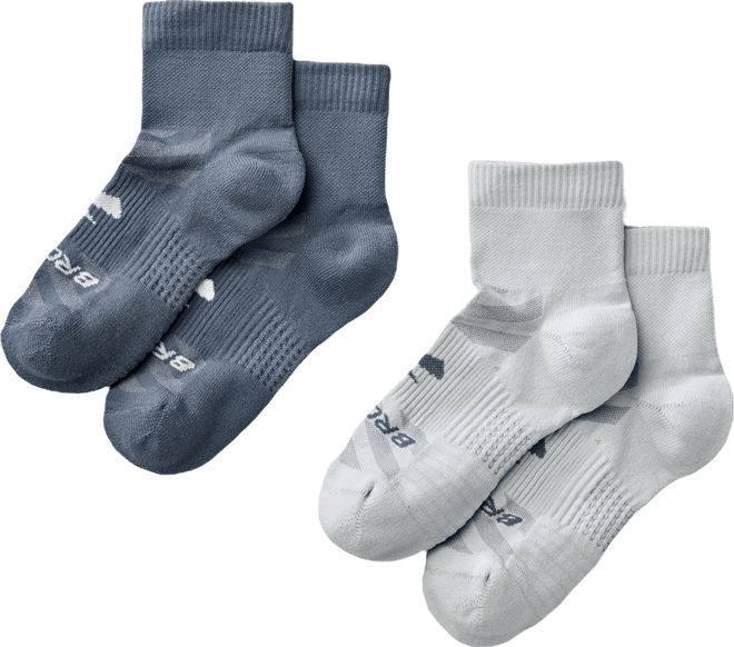 Brooks Adult Empower Her 2026 Ghost Lite Quarter Socks - 2 Pack