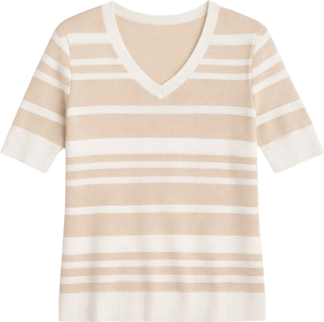 Women's Textured Stripe Sweater, Macy's Exclusive