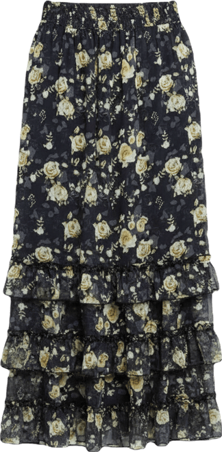 Women's Tiered Maxi Skirt, Macy's Exclusive