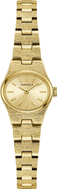 Women's Vintage Gold-Tone Stainless Steel Bracelet Watch, 20mm