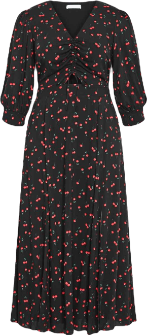 Women's Aliya Elbow Sleeve Maxi Dress