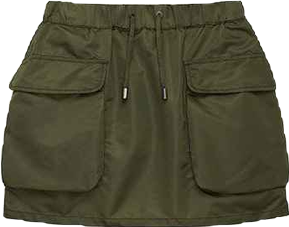 Women's Flight Nylon Mini Skirt