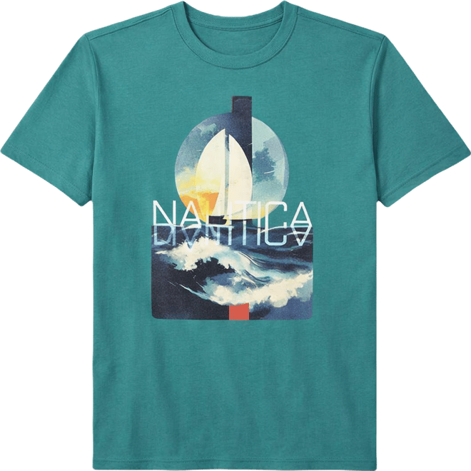 Men's Short-Sleeve Big Waves T-Shirt