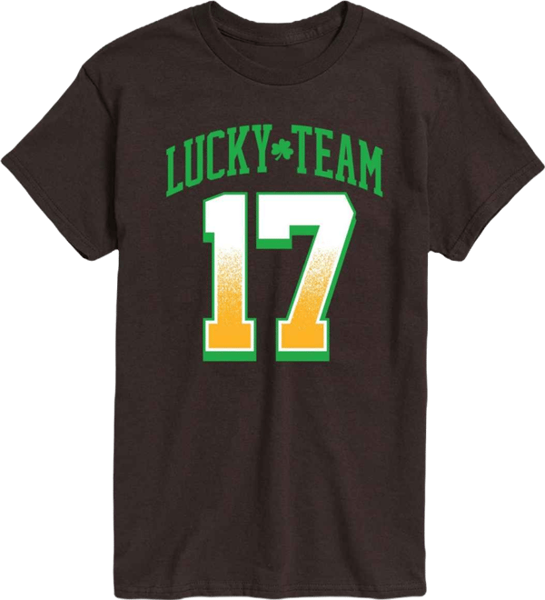 Men's Instant Message Lucky Team 17 Short-Sleeve Graphic T-Shirt