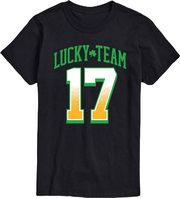 Men's Instant Message Lucky Team 17 Short-Sleeve Graphic T-Shirt