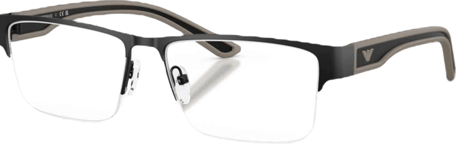 Men's Rectangle Eyeglasses, EA1182