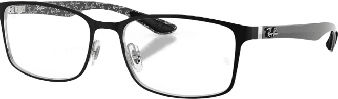 Unisex Rectangle Eyeglasses, RB8424