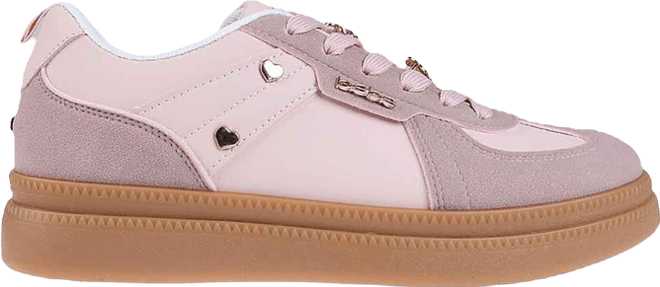 Women's Sneaker with  Hardware and Novelty Charms
