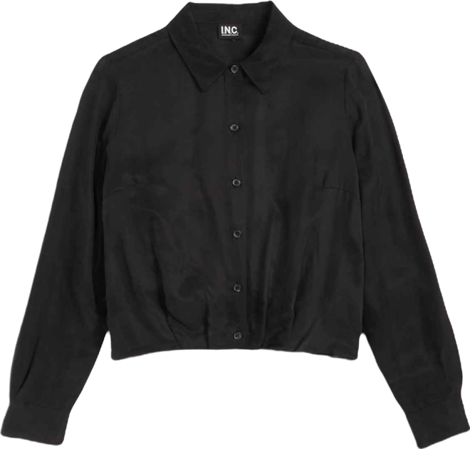 Women's Gathered-Hem Shirt, Macy's Exclusive