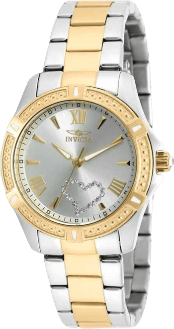 Women's 20323 Angel Quartz 3 Hand Dial Watch