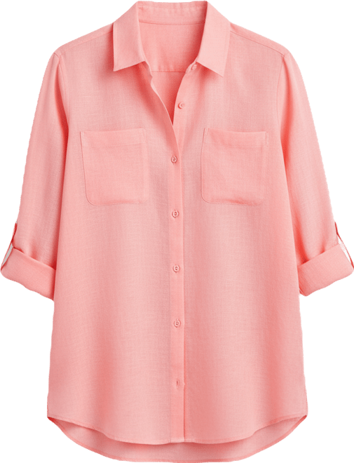 Women's 100% Linen Shirt, Created for Macy's