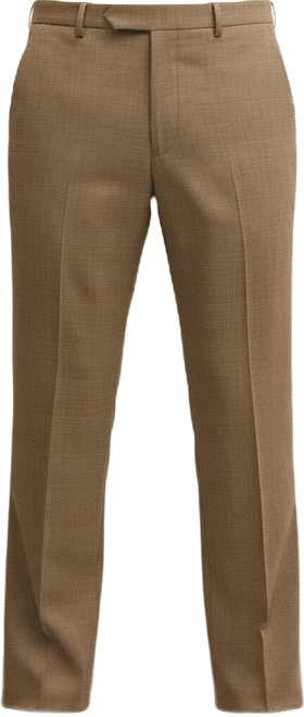 B by  Men's Plaid Stretch Regular-Fit Suit Trousers