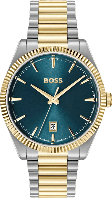 Men's Cheswick Quartz Stainless Steel Ionic Plated Thin Gold Steel Watch, 40mm