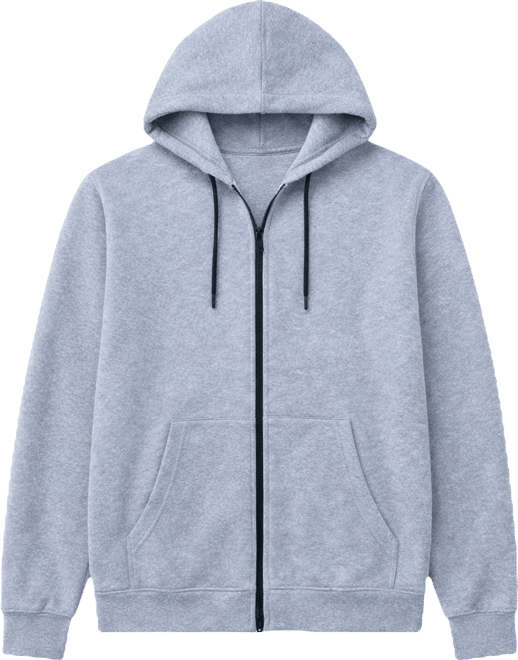 Men's Full Zip Regular-Fit Hooded Sweatshirt