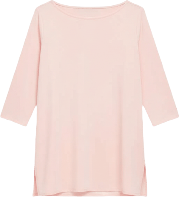 Women's Boat-Neck 3/4-Sleeve Top, Created for Macy's
