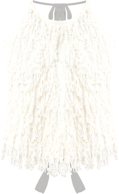 Women's Fringe Sweater Tank Top, Macy's Exclusive