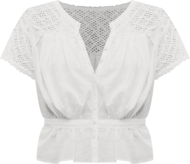 Women's Gemma Embroidered Boat Neck Top