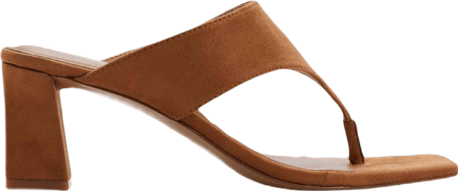 Women's Helen Block Heel Thong Sandals