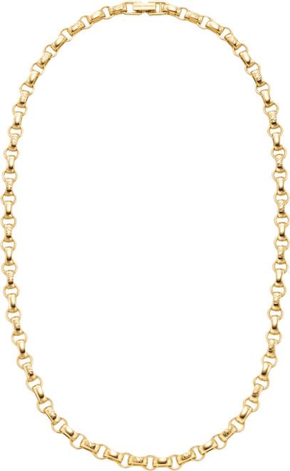 Gold-Tone Link Necklace