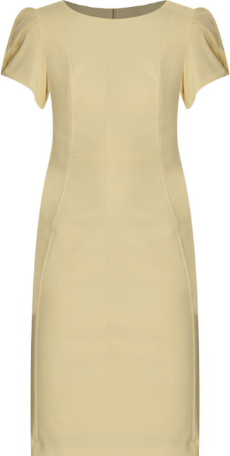 Women's Tulip-Sleeve Sheath Dress