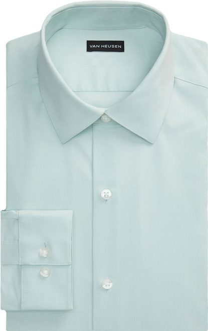 Van Heusen Comfort Performance Mens Slim Fit Stretch Fabric Wrinkle Free  Long Sleeve Dress Shirt, Color: Dusty Mint - JCPenney