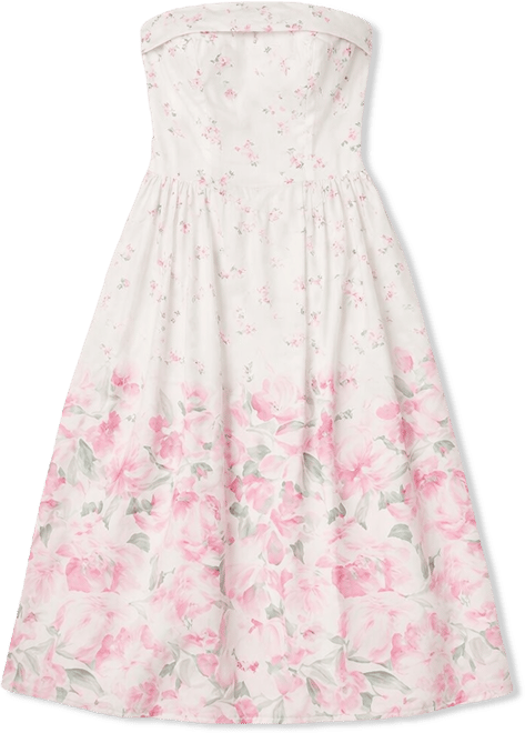 white spaghetti strap maxi dress Montpellier Dress