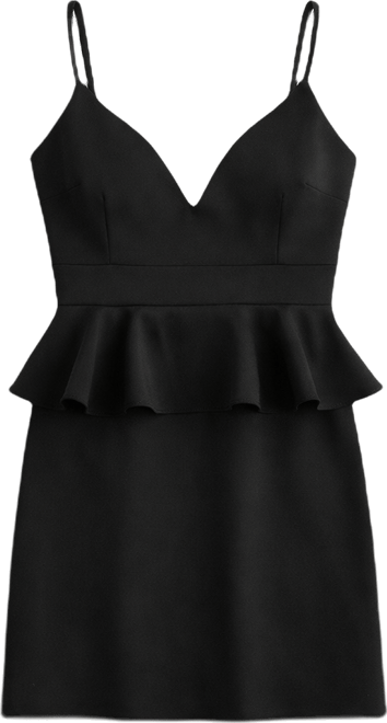 peplum scuba dress Navy Scuba Off Shoulder Peplum Midaxi Dress