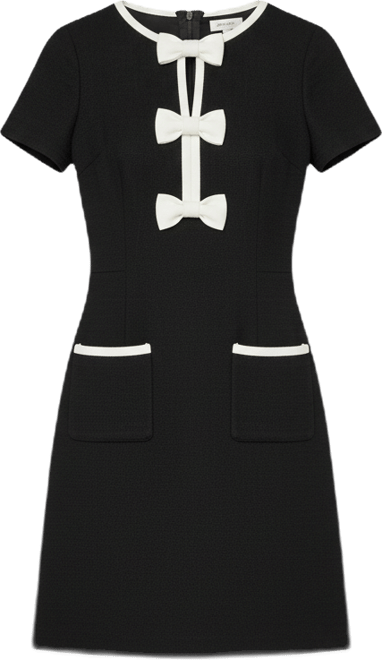 Women's Bow Detail A-Line Dress