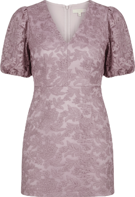 BCBG Women's Floral Embroidered Mini Dress - Macy's