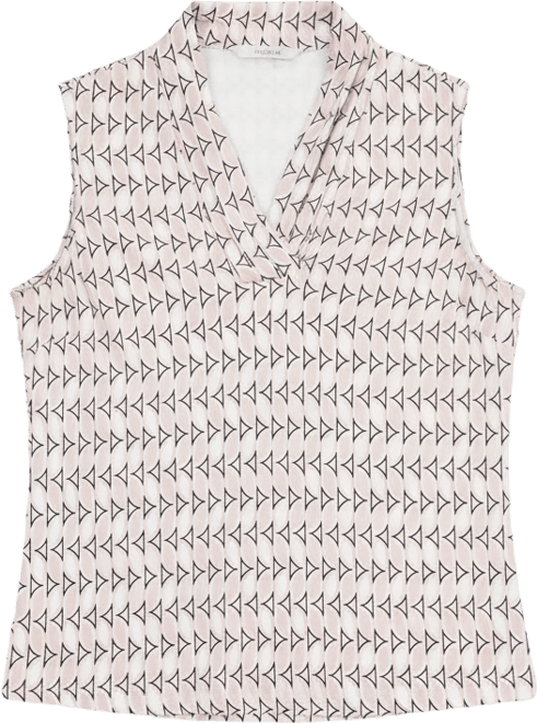Petite V-Neck Sleeveless Top