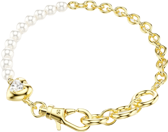 Gold-Tone Plated Mother of Pearl Idyllia Bracelet