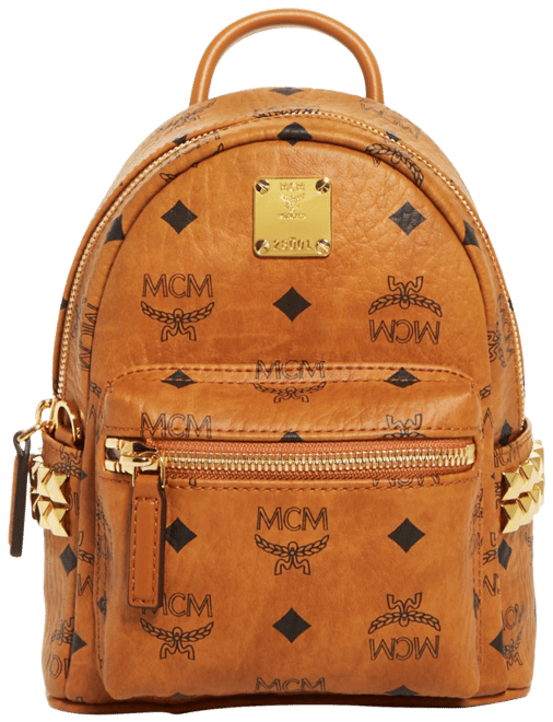 MCM Stark Bebe Boo Side Studs Backpack in Visetos Bloomingdale s