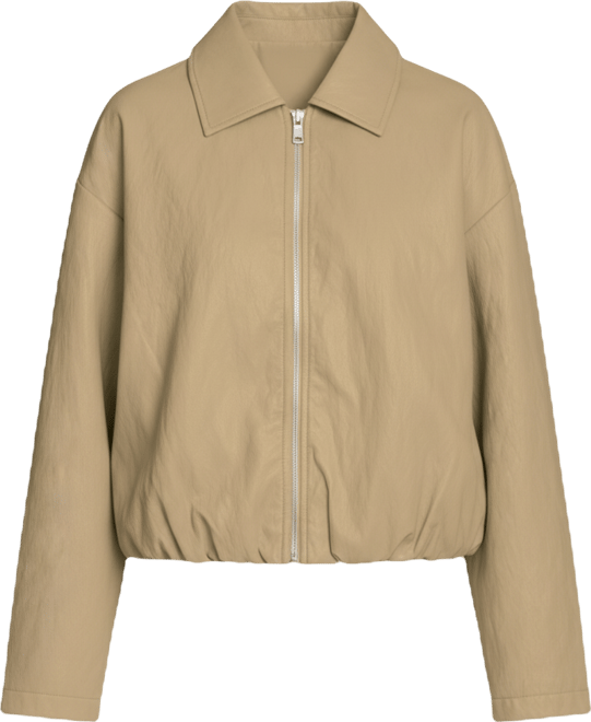 Women's Draped Zip Jacket