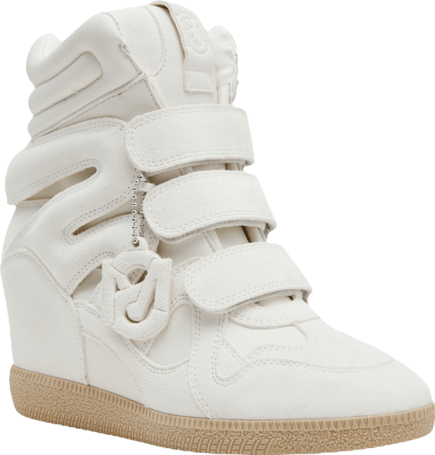 Women's Mavis High-Top Lace-Up Wedge Sneakers