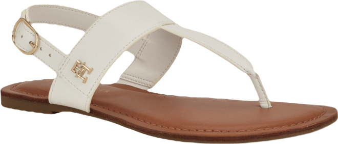 Women's Lenian T-Strap Flat Slingback Sandals